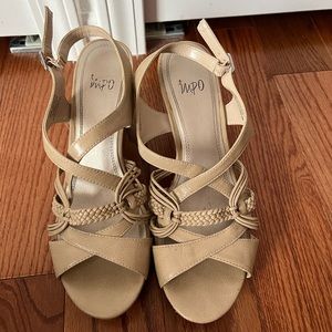 Gently used Impo platform shoes